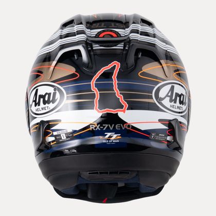 Arai RX-7V EVO - IOM TOURIST TROPHY 2026 Full-face helmet - Multicolour