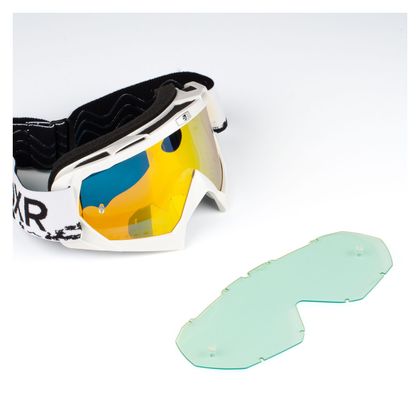 Prov VISION DALLAS IRIDIUM WHITE 2018 Cross goggles - White