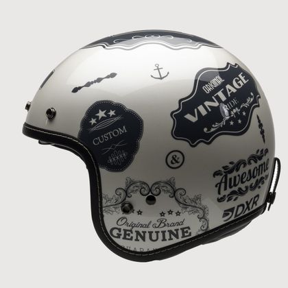 Casque jet Dexter ELEMENT DMC - Blanc