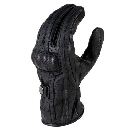 Gants Helstons EAGLE CUIR SOFT - Noir