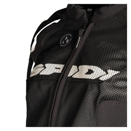 Jachetă Moto Spidi RACE WARRIOR 2 NET LADY - Negru / Alb