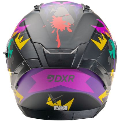 Casque intégral Dexter EROS PSYCHO - Noir