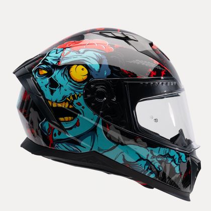 Dexter EROS NEGAN Integraalhelm - Zwart / Groen