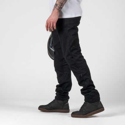 DXR CHINO EVO Motorbike Trousers - Black