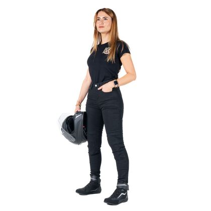 DXR JUNGLE Jean Moto - Slim - Zwart