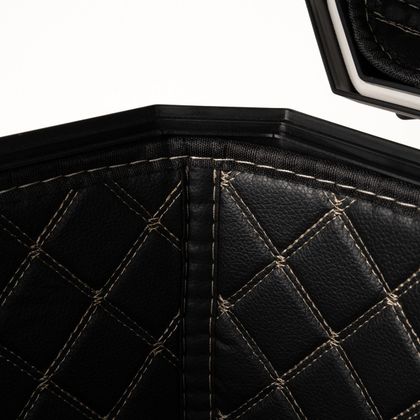 Top case DXR LANE 45L ABS S PLATINOU - Černá