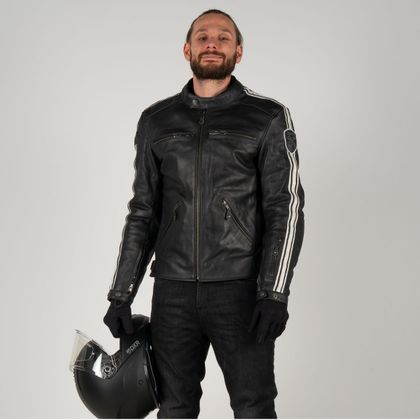 DXR CRAFT Motorbike Jacket - Black