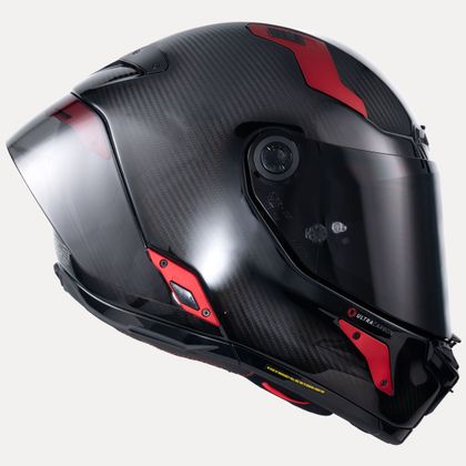 Casque intégral Nolan X-804 RS - ULTRA CARBON - IRIDO DARK - Noir / Rouge