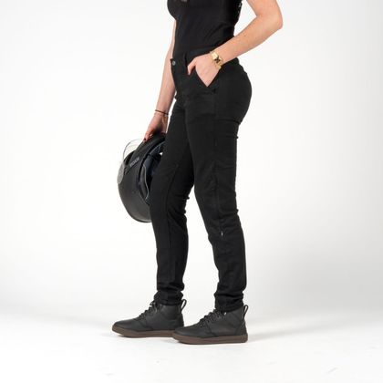 Pantalon Moto DXR CHINO EVO LADY - Noir
