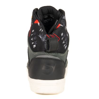 Baskets Moto DXR FLIP TEX LADY - Noir / Blanc