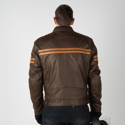 Blouson Moto DXR LEGEND - Marron