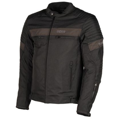 Blouson Moto DXR CHUCK TEX - Noir / Marron Ref : DXR0337 