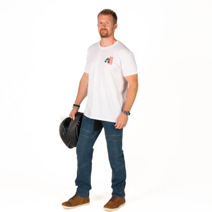 Vaquero de Moto DXR BOOST DENIM - Slim - Azul