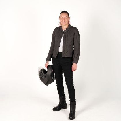 DXR NAZAIRE DAMES Motorjas - Grijs