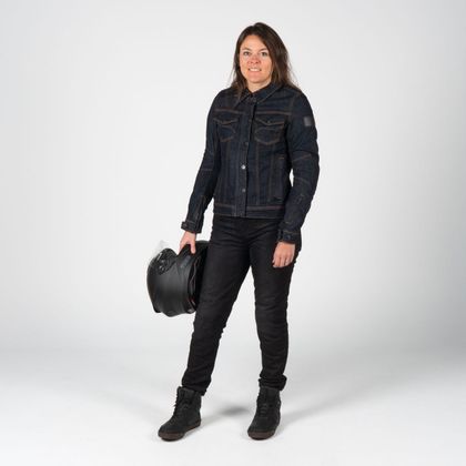 DXR LADY DNM BLOUZ Jeansvest - Blauw