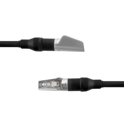 Clignotant Rizoma LEGGERA L - 2 fonctions (la paire) Universel - Gris Ref : RZ1111 