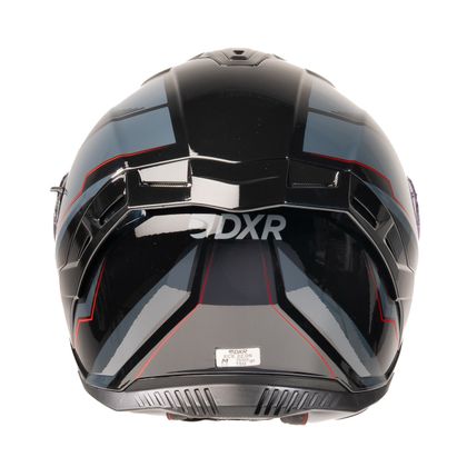 Casque intégral Dexter HYPERION TECH - Gris / Rouge