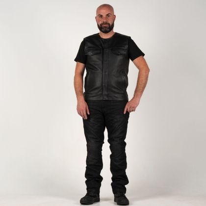 DXR Anarchy Gilet moto - Zwart