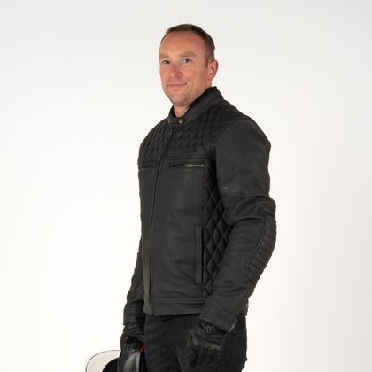 Blouson Moto DXR BLACKSMITH - Noir
