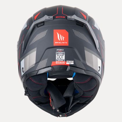 Casque modulable MT HELMETS ATOM 2 SV - BAST - Noir / Gris