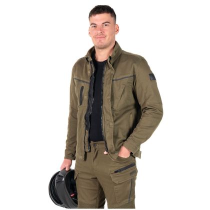 DXR BRUCE Motorradjacke - Grün