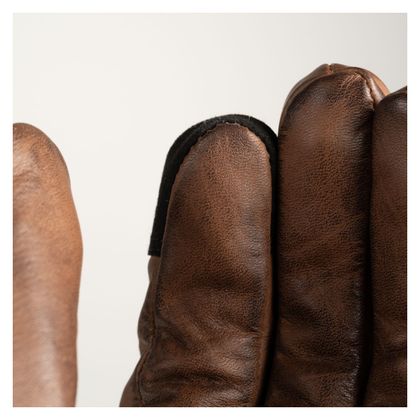 Gants Helstons BORA HIVER CUIR - Marron