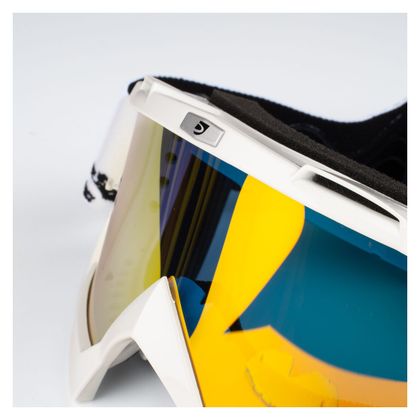 Prov VISION DALLAS IRIDIUM WHITE 2018 Cross goggles - White