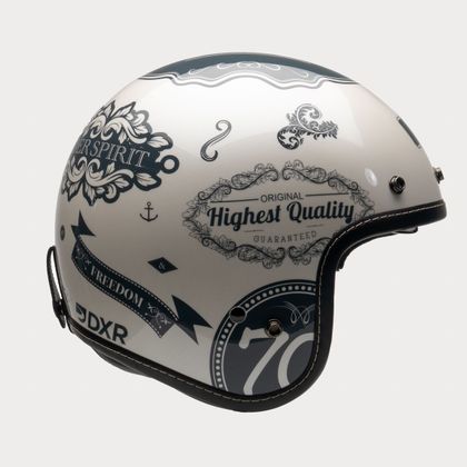 Casque jet Dexter ELEMENT DMC - Blanc