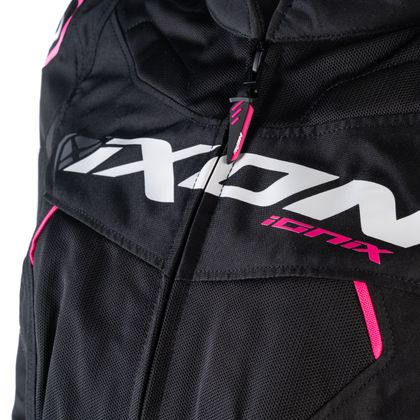Blouson Moto Ixon IONIX LADY - Noir / Rose