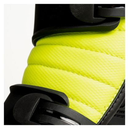 Bottes cross Shot RACE 4 - BLACK WHITE NEON YELLOW 2023 - Noir / Jaune