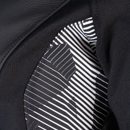Blouson Moto Dainese AVRO 5 - Noir / Blanc