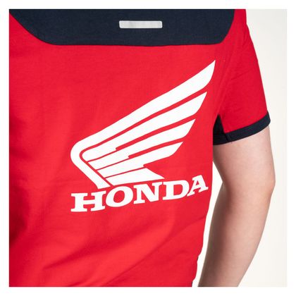 T-Shirt manches courtes Honda Motoblouz SR RACING - Rouge / Bleu
