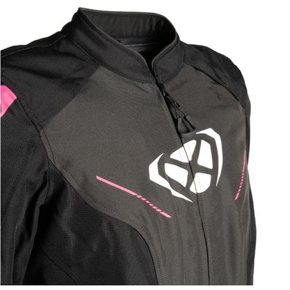 Blusão de Moto Ixon PRODIGY LADY - Preto / Rosa