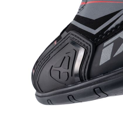 Baskets Moto Ixon BULL 2 WATERPROOF ULTRA - Noir / Rouge