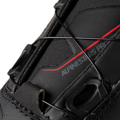 Ténis de Moto Alpinestars CELER - Preto / Vermelho