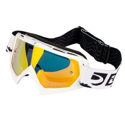 Prov VISION DALLAS IRIDIUM WHITE 2018 Cross goggles - White Ref : POV0020 