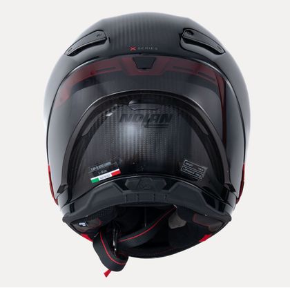 Casque intégral Nolan X-804 RS - ULTRA CARBON - IRIDO DARK - Noir / Rouge