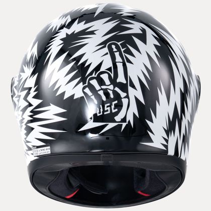 Casque intégral Shoei GLAMSTER 06 - NEIGHBORHOOD x DEATH SPRAY CUSTOM - Noir / Blanc