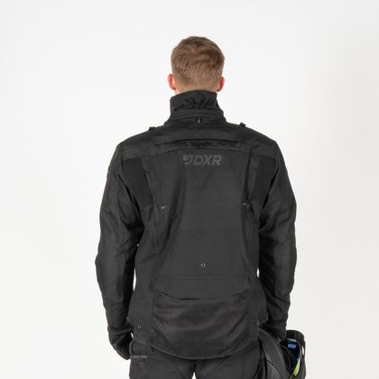 DXR D-TEX Motorbike Jacket - Black