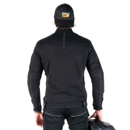 DXR BRUCE Motorbike Jacket - Black