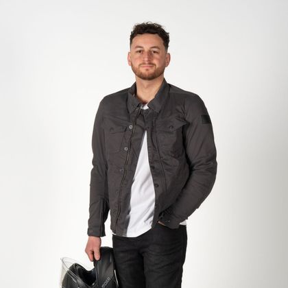 Blouson Moto DXR NAZAIRE - Gris
