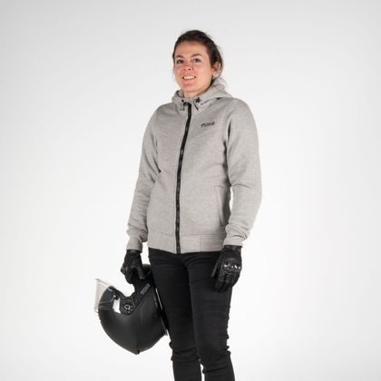 DXR FLEEZ LADY Motor sweater - Grijs