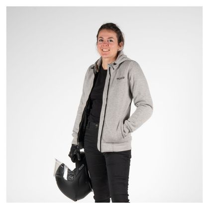 DXR FLEEZ LADY Motor sweater - Grijs