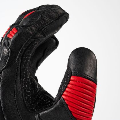 Gants DXR BORGATTI - Noir / Rouge