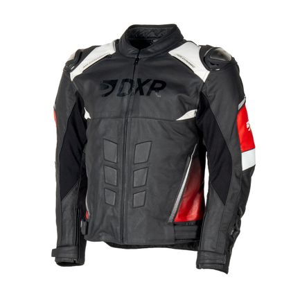 Blouson Moto DXR RANDY - Noir / Rouge Ref : DXR0355 