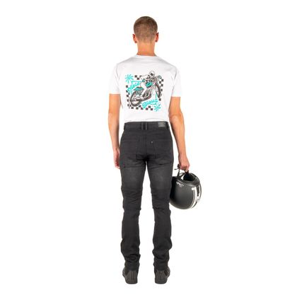 DXR JAGUAR Motorradhose - Schwarz