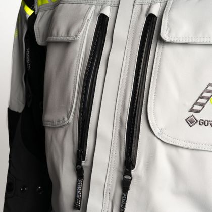 Veste Moto Rukka ECUADO-R GORE-TEX® PRO - Gris / Jaune