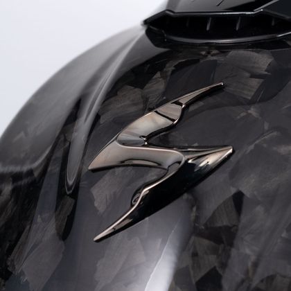 Scorpion Exo EXO-1500 ONYX CARBON AIR SOLID Integralhelm - Schwarz