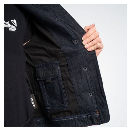 DXR LADY DNM BLOUZ Jeansvest - Blauw