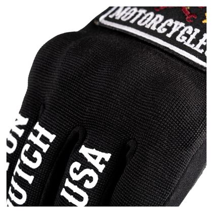 Gants Helstons VON DUTCH KEY - Noir / Blanc
